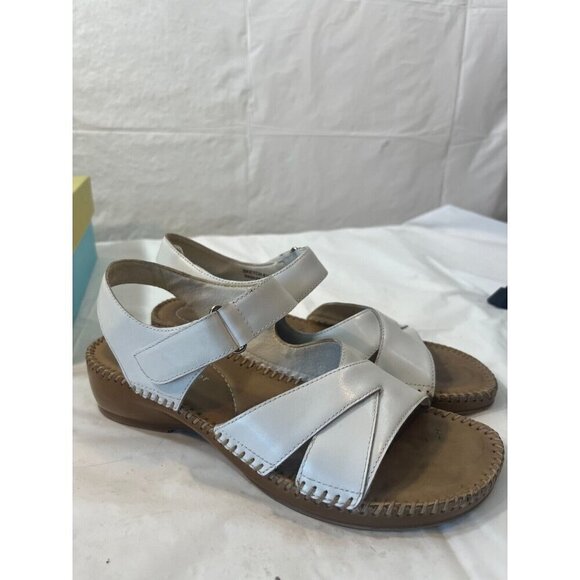 Naturalizer Sandals Strappy Sketch Slingback Comfort Shoe Womens sz 6.5 white - Picture 9 of 9